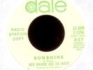 DICK WAGNER & THE FROSTS Sunshine on Date Promo Psych Fuzz Mod 45 Hear