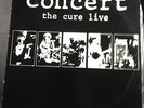 THE CURE - LP VINYL RECORD - LIVE - IN CONCERT