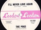 POGS 45: I'LL NEVER LOVE AGAIN/THE POGS' THEME AUSSIE LEEDON 1566 SWOLA EX/M- 67