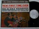 Osipov State Russian Folk Orchestra Balalaika Favorites LP Original US Promo DJ