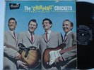 BUDDY HOLLY - THE CHIRPING CRICKETS LP / Rare 1957 Textured 1st Press BL 54038