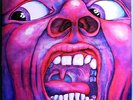 KING CRIMSON IN THE COURT OF ULTRA-RARE ORIG '69 UK LP PINK ISLAND LABEL NR MINT