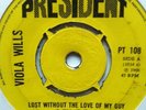 VIOLA WILLS Lost Without the Love of My Guy / I Got Love SOUL 45 Northern