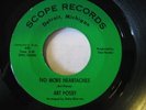 RARE NORTHERN SOUL 45 ART POSEY - NO MORE HEARTACHES - SCOPE DETROIT NEAR MINT