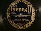GENNETT 5569-SIOUX CITY SIX - WITH BIX  & MIFF - I'M GLAD / FLOCK O' BLUES