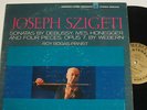 SZIGETI-VIOLIN SONATAS--BOGAS--MERCURY LIVING PRESENCE LP  SR90442