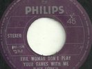 Philippines BLACK SABBATH Black  Sabbath Evil Woman... 45rpm + PHILIPS Sleeve EX