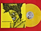 The Cramps Bad Music For Bad People LP Rare Yellow Vinyl Fuzztones Meteors Punk
