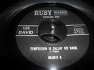 lee david, temptation is calling my name/i feel a cold wave coming on