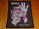 CORONER mental vortex 1991 RARE PATCH watchtower,anacrusis,forbidden,death angel
