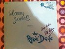 THE ROCKIN DEVILS/LARRY JAMES  MEETS THE LP SIGNED MICK  NASH  HOT STUFF RECORDS