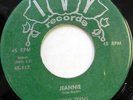 UNIQUE TEENS 45 Jeannie / At the Ball IVY Doo Wop ORIGINAL Stamped Matrix #H774