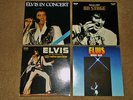 Elvis Presley-4 Concert LPs from 70's incl. 'Moody Blue