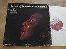 THE BEST OF MUDDY WATERS LP UK 1st London Red Silver 1958 Blues NICE AUDIO