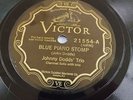 JOHNNY DODDS TRIO Blue Piano Stomp / Blue Clarinet stomp Victor 78rpm 21554 1928