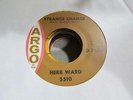 HERB WARD Strange Change 45 ARGO promo Northern soul VG+