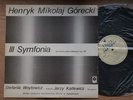  Katelewicz Woytowicz RARE LP MUZA SX 1648 MINT Symphony 3 Gorecki