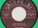 BOB EHRET Stop the Clock 45rpm Aladdin 1957 rockabilly original