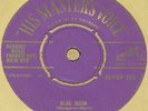 ELVIS PRESLEY BLUE MOON  VERY RARE HMV 7 INCH VINYL RECORD 1956.