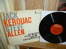 JACK KEROUAC STEVE ALLEN orig. POETRY FOR THE BEAT GENERATION lp RARE
