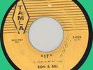 RON & BILL (Smokey Robinson) It / Don't Say Bye-Bye 45rpm Tamla 1960