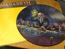 MEGADETH RUST IN PEACE VERY RARE PICTURE DISC ALBUM  THRASH SPEED METAL LP EX