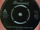 JACKIE WILSON IT ONLY HAPPENS WHEN I LOOK AT YOU RARE ISSUE UK NORTHERN SOUL