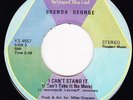Brenda George-Can't Stand It/What You See-Rare Northern Soul 45-Kent VSVG+ HEAR
