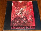 Kreator - Pleasure To Kill LP Vinyl Record Metal 1986 Combat Rare US Press Lot