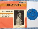 BILLY FURY Like I've Never Been Gone ORIG Decca SWEDEN-1960s 7