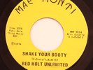 RARE FUNK 45 -RED HOLT UNLIMITED-SHAKE YOUR BOOTY /UNLIMITED THEME on MAE MONTI