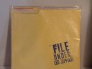 File Under Led Zeppelin Yellow Folder White Vinyl LP Record BBC Broadcast