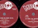 Michèle Richard 78 RPM record Le village du Père Noël / Reel du réveillon