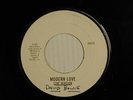DAVID BOWIE *test press* 45 MODERN LOVE studio version / live version  VG TO VG+