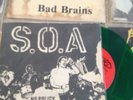 S.O.A. Green Vinyl, Henry Rollins Black Market Baby, Bad Brains, Youth Brigade
