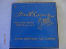 PHILIPS ( 4 lps ) / BEETHOVEN / DAVID OISTRAKH / LEV OBORIN