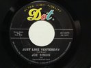 northern soul JOE SIMON Just Like Yesterday DOT M- hear soundclip