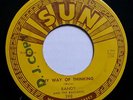 Garage Rock Randy & The Radiants-My Way of Thinking-Sun 398-DJ Copy-VG+ Listen