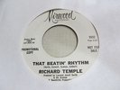 RICHARD TEMPLE that Beatin Rhythm 45 MIRWOOD promo Northern soul VG++ nice