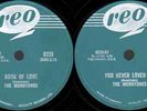 The Monotones 78 RPM Rock'N Roll Record Book of love / You never loved me