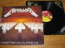 METALLICA master of puppets LP 1986 Roadrunner |Testament, Megadeth, Anthrax|
