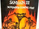 SAMHAIN november coming fire LP 1st PRESSING W/ POSTER misfits KBD danzig PUNK
