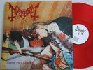 MAYHEM - Dawn of the black hearts LP Watain Morbid Red Vinyl Rare 