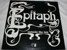 Epitaph/ Outside the Law/ 1974 Killer Kraut Rock/ Promo on Billingsgate/ VG(St.)