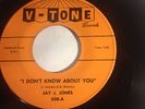 RARE SOUL R&B 45/ JAY J. JONES 