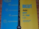 LEOPOLD WLACH Vienna Konzerthaus MOZART Clarinet Quintet WESTMINSTER WL-5112 LP