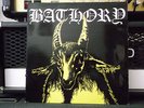 BATHORY - S/T (1st album) YELLOW GOAT 1st press ORIGINAL Black Metal - Death