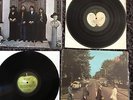 Beatles Abbey Road Hey Jude The Beatles Again Apple Labels original rare sticker
