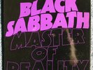 BLACK SABBATH Master Of Reality Orifinal WWA Vinyl LP w/Poster