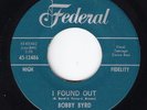 Northern Soul 45 - Bobby Byrd - I Found Out - Federal - mp3